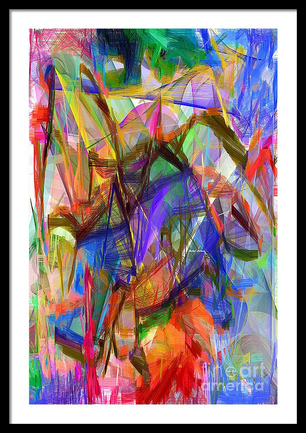 Framed Print - Abstract 9206