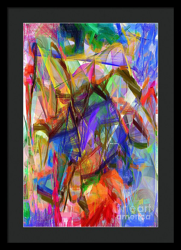 Framed Print - Abstract 9206