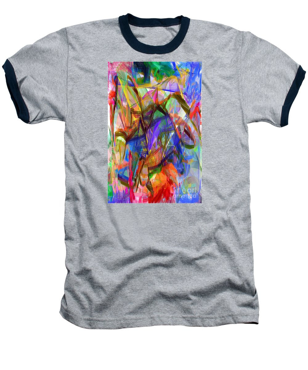 T-shirt de baseball - Abstrait 9206