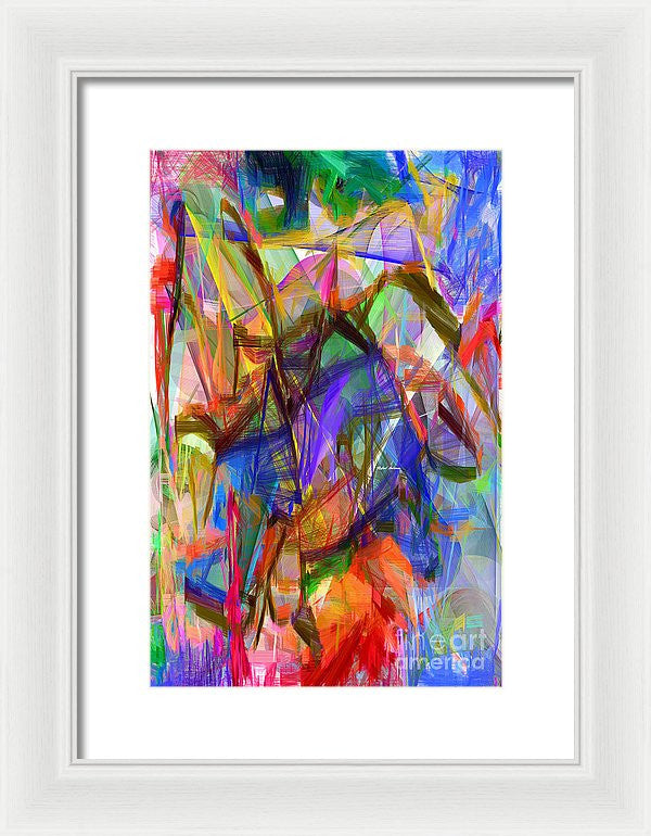 Framed Print - Abstract 9206