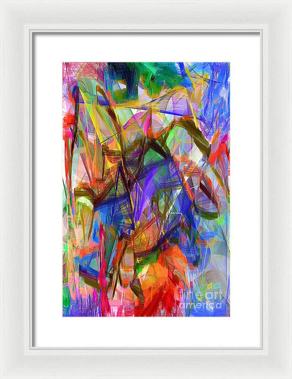 Framed Print - Abstract 9206