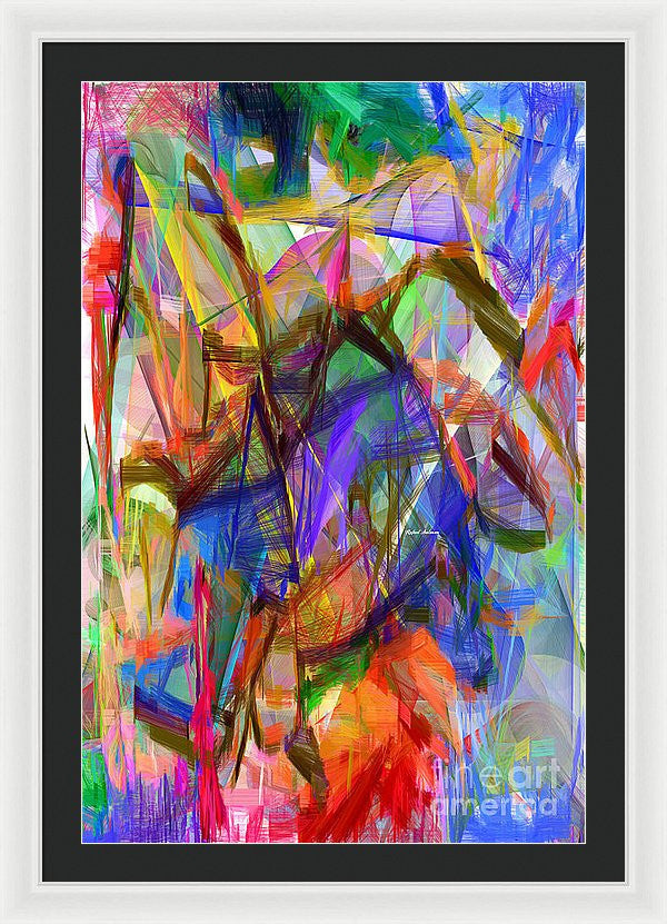 Framed Print - Abstract 9206