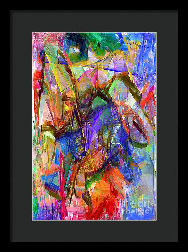 Framed Print - Abstract 9206