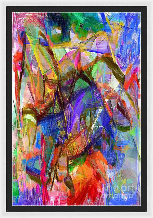 Framed Print - Abstract 9206