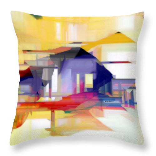 Throw Pillow - Abstract 9207