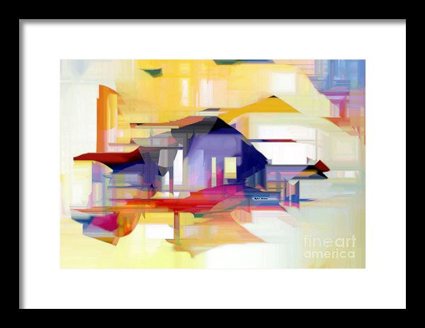 Framed Print - Abstract 9207