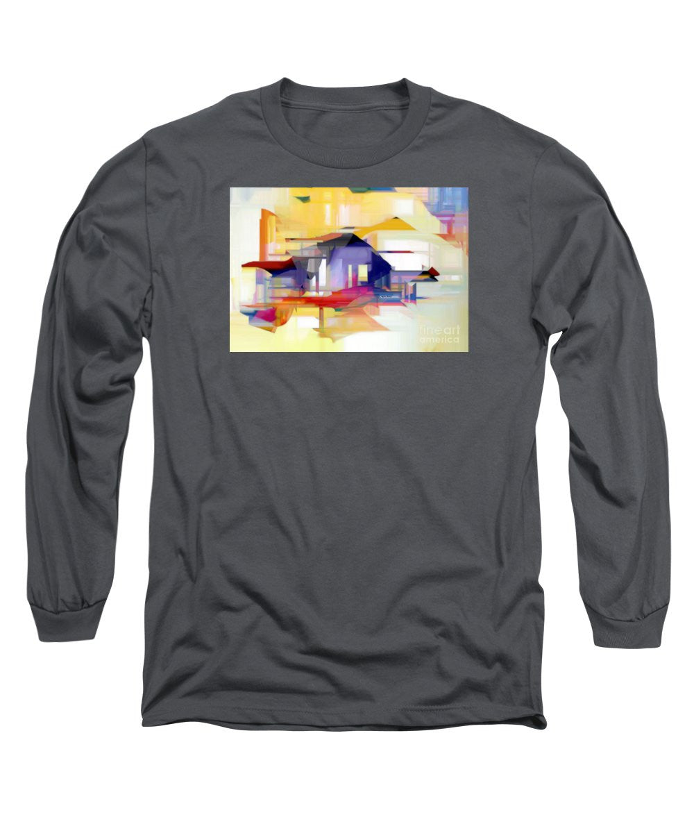 Long Sleeve T-Shirt - Abstract 9207