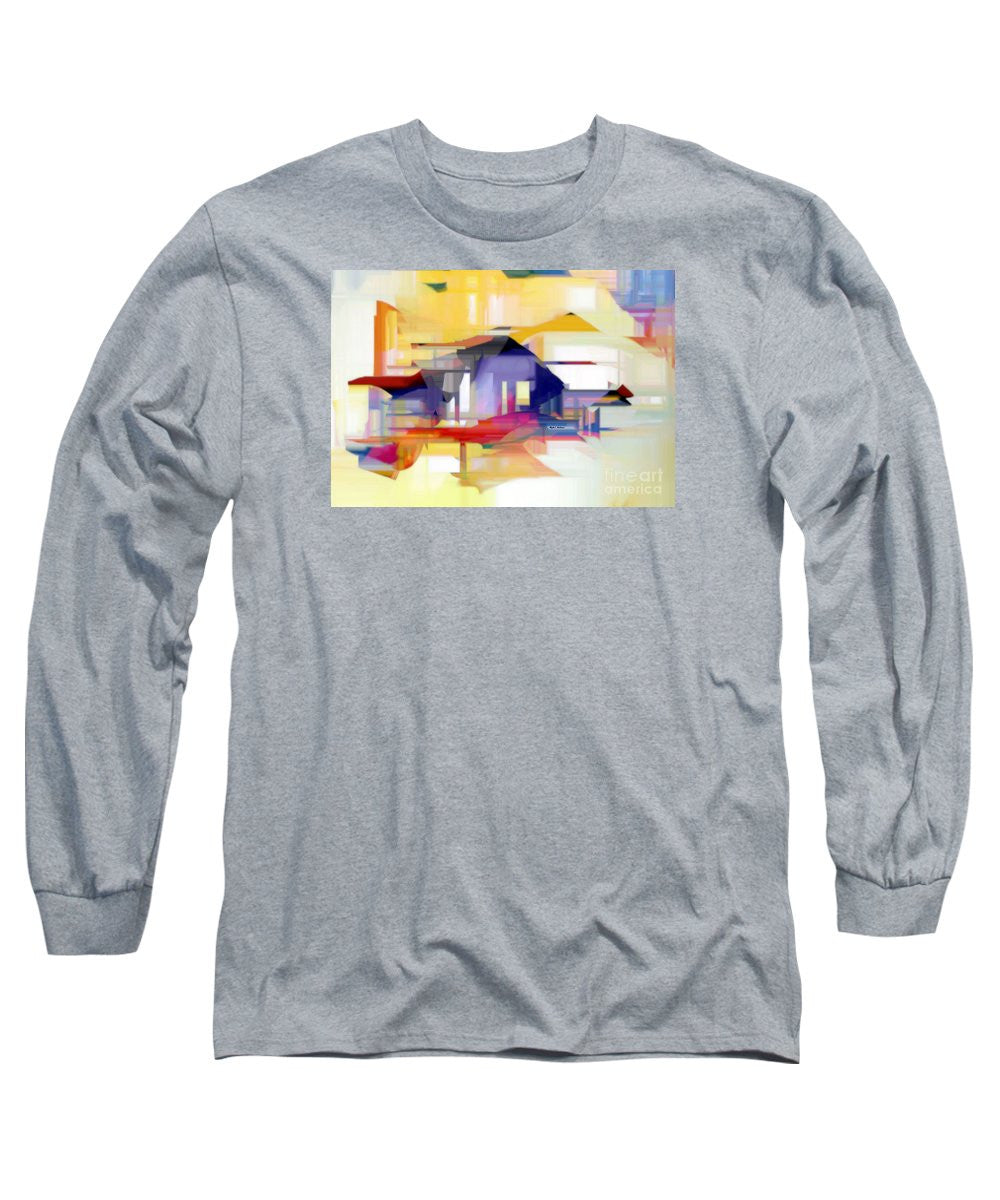 Long Sleeve T-Shirt - Abstract 9207