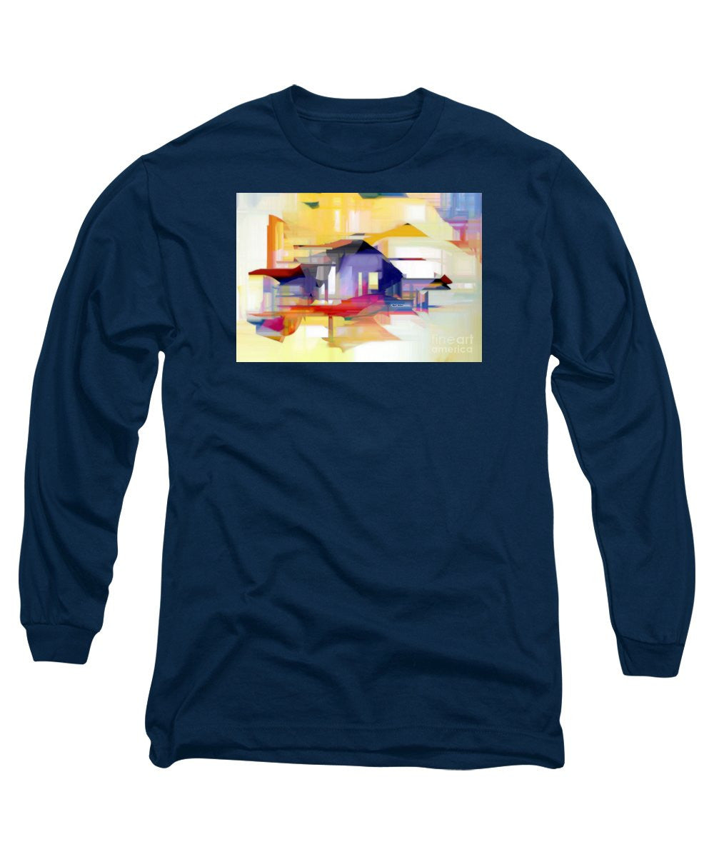 Long Sleeve T-Shirt - Abstract 9207