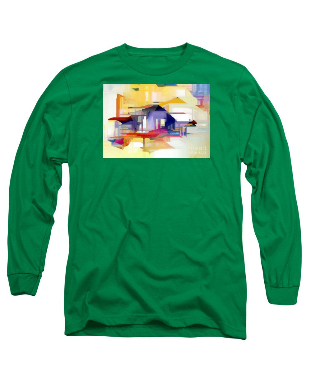 Long Sleeve T-Shirt - Abstract 9207