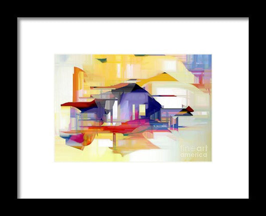 Framed Print - Abstract 9207