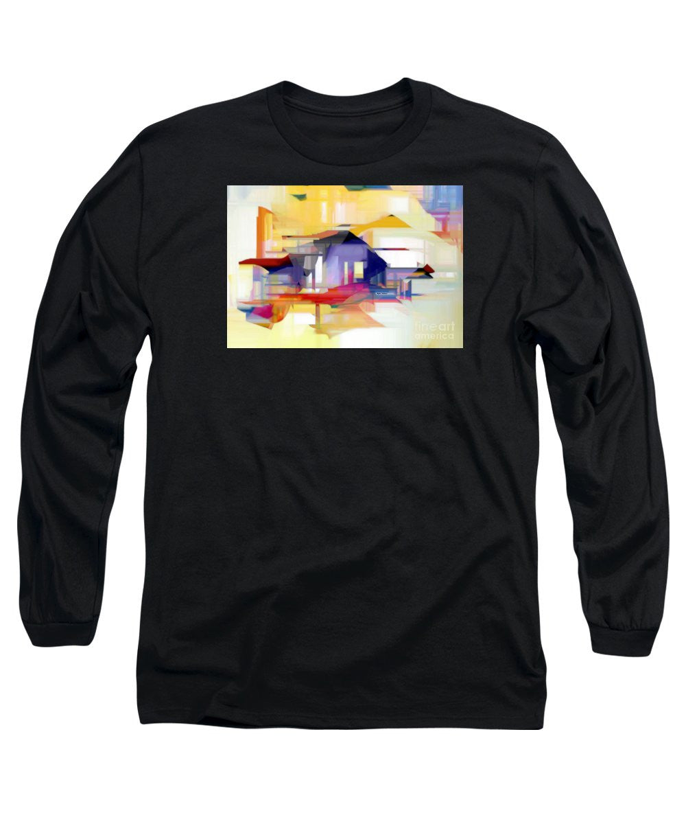 Long Sleeve T-Shirt - Abstract 9207