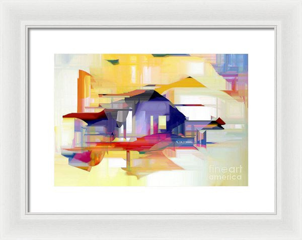 Framed Print - Abstract 9207
