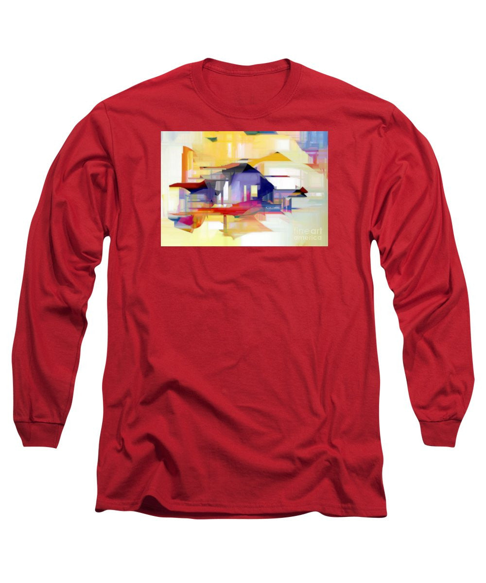 Long Sleeve T-Shirt - Abstract 9207