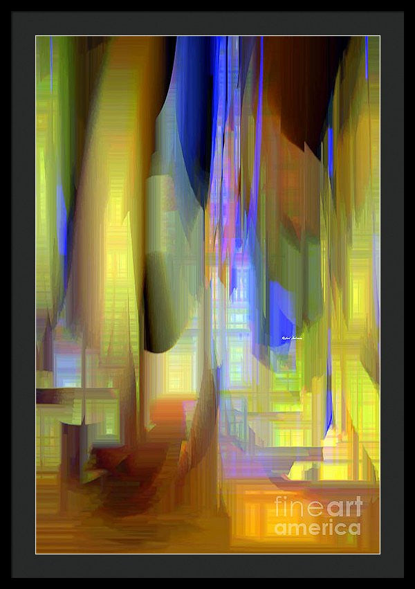 Framed Print - Abstract 9402