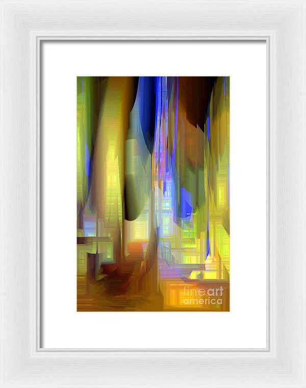 Framed Print - Abstract 9402