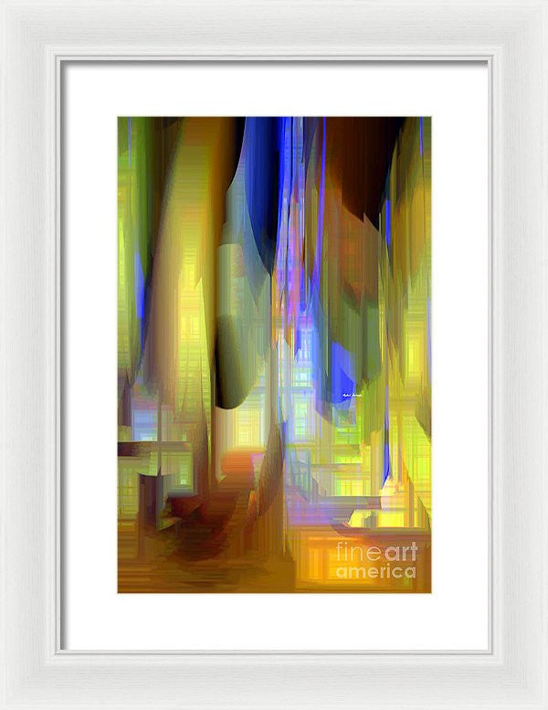 Framed Print - Abstract 9402