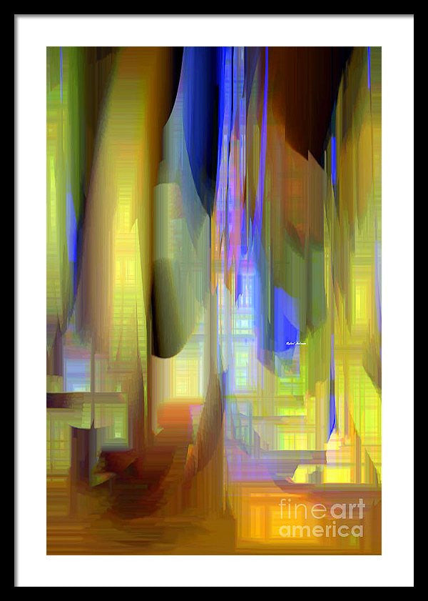 Framed Print - Abstract 9402