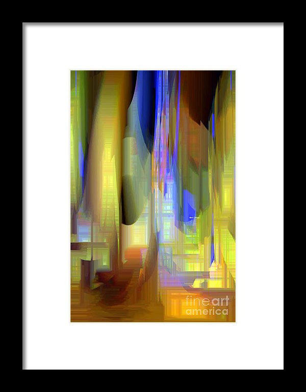 Framed Print - Abstract 9402