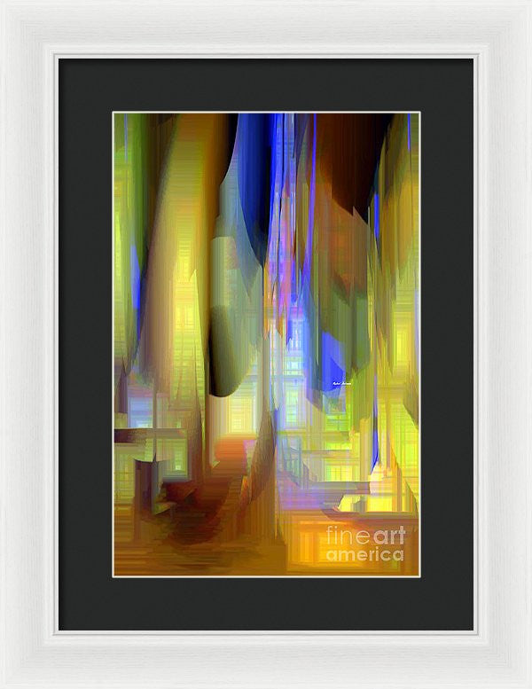 Framed Print - Abstract 9402