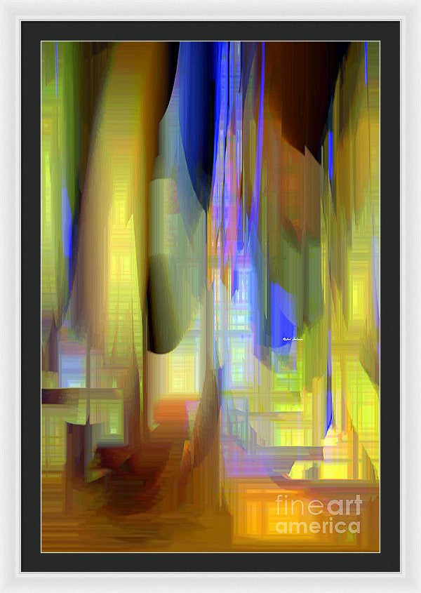 Framed Print - Abstract 9402