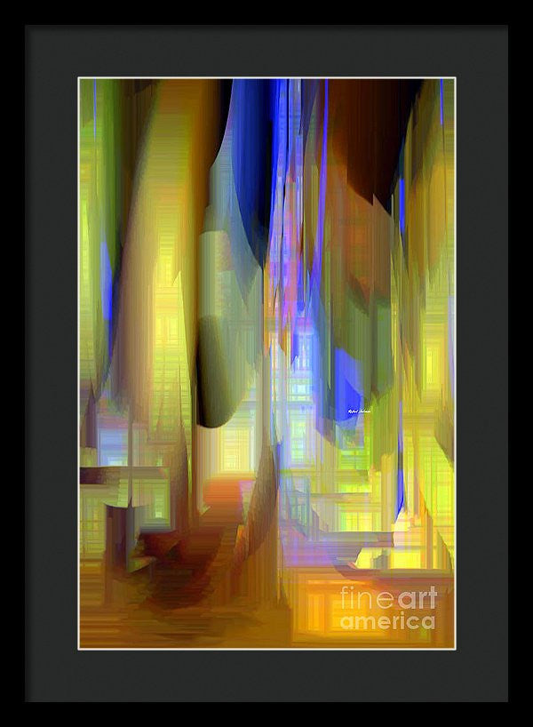 Framed Print - Abstract 9402