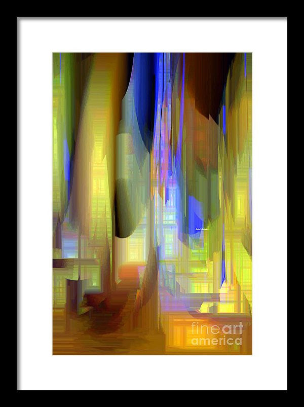 Framed Print - Abstract 9402