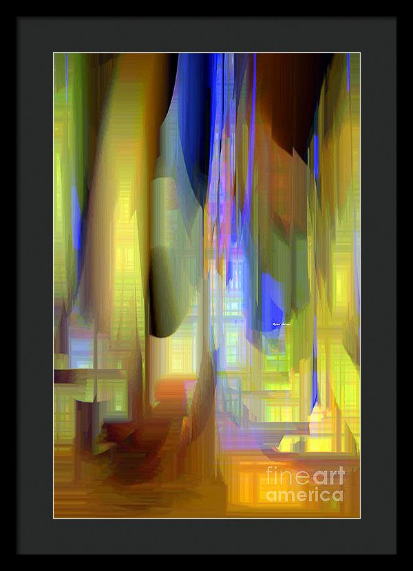 Framed Print - Abstract 9402