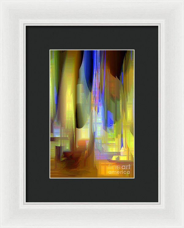 Framed Print - Abstract 9402