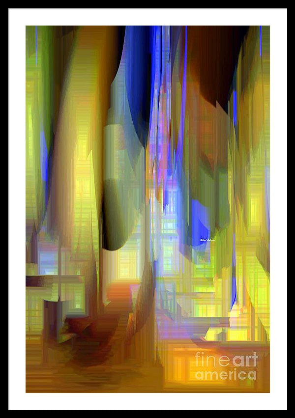 Framed Print - Abstract 9402