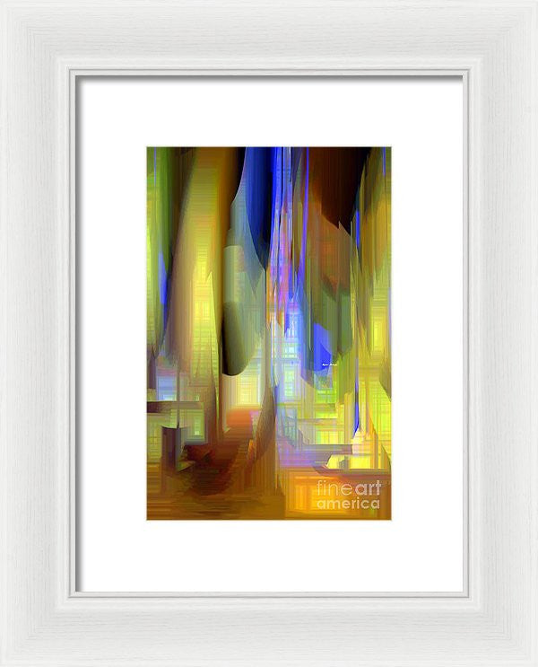 Framed Print - Abstract 9402