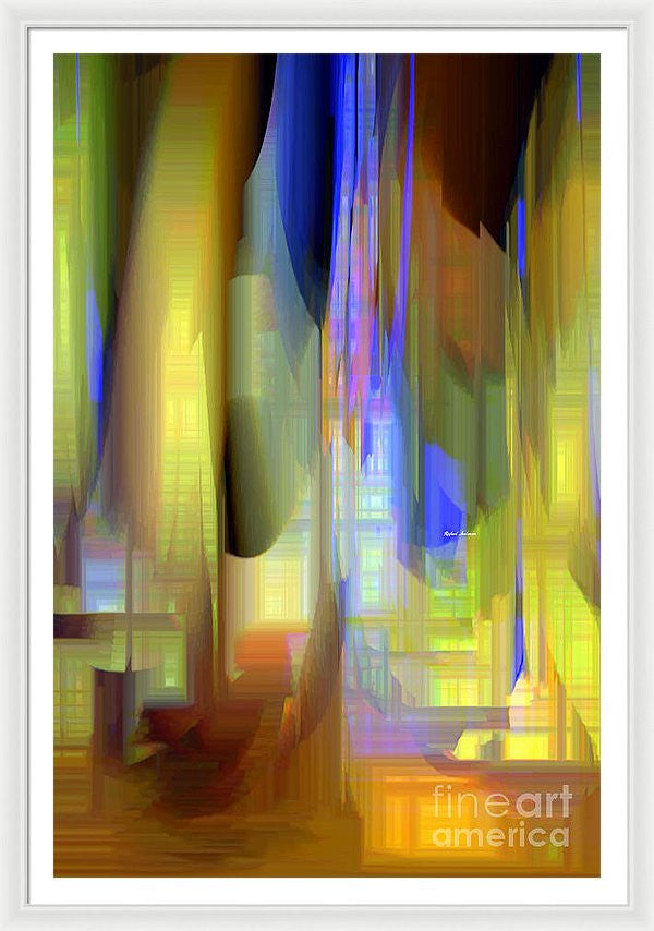 Framed Print - Abstract 9402