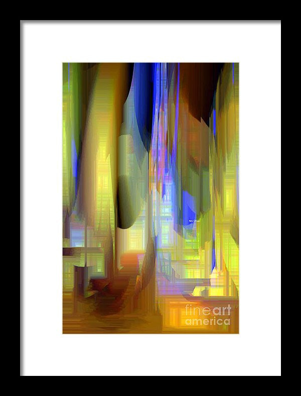 Framed Print - Abstract 9402