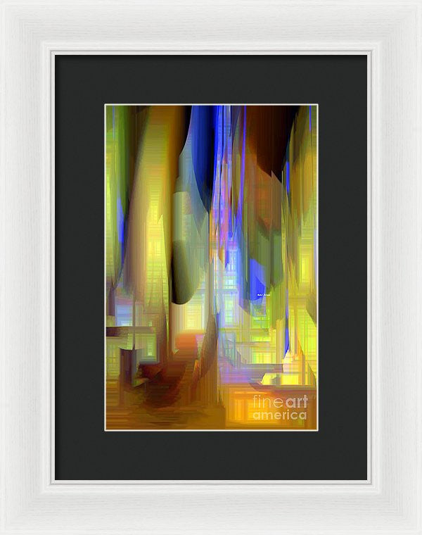 Framed Print - Abstract 9402