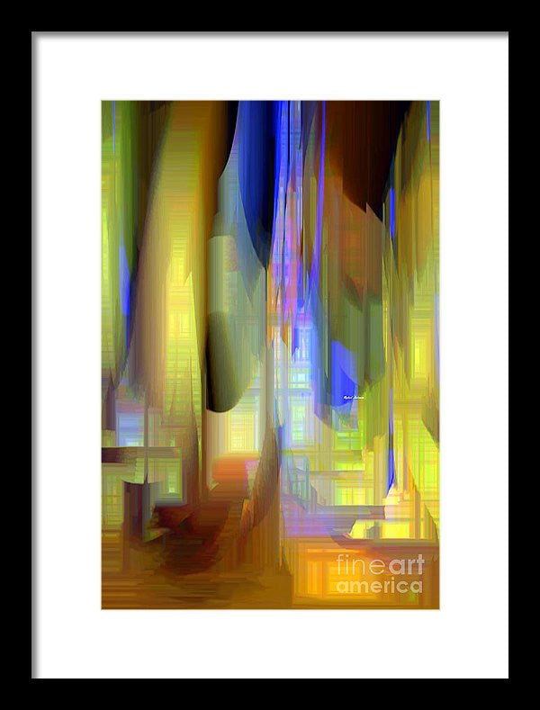 Framed Print - Abstract 9402