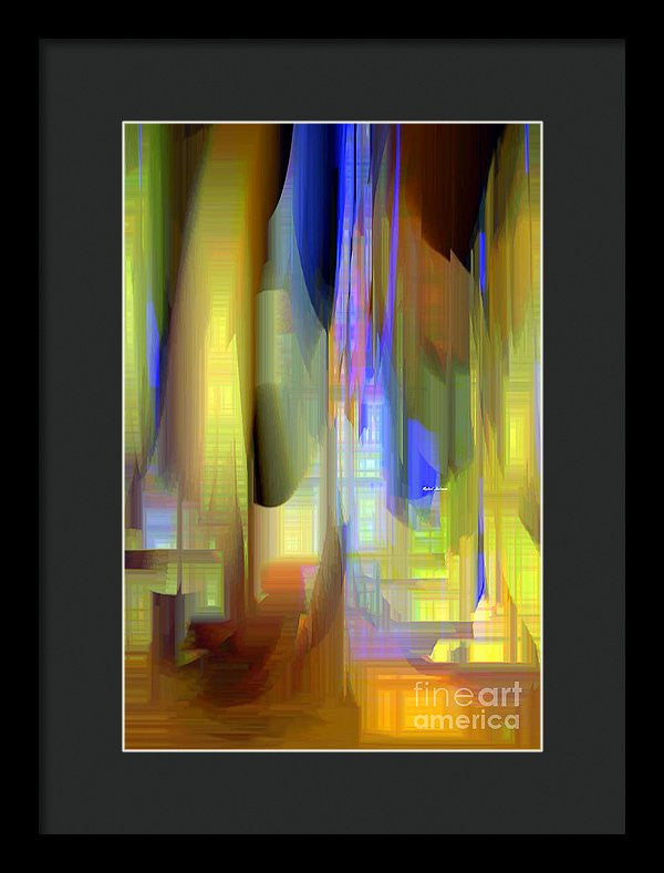 Framed Print - Abstract 9402