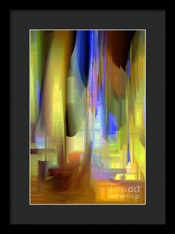 Framed Print - Abstract 9402