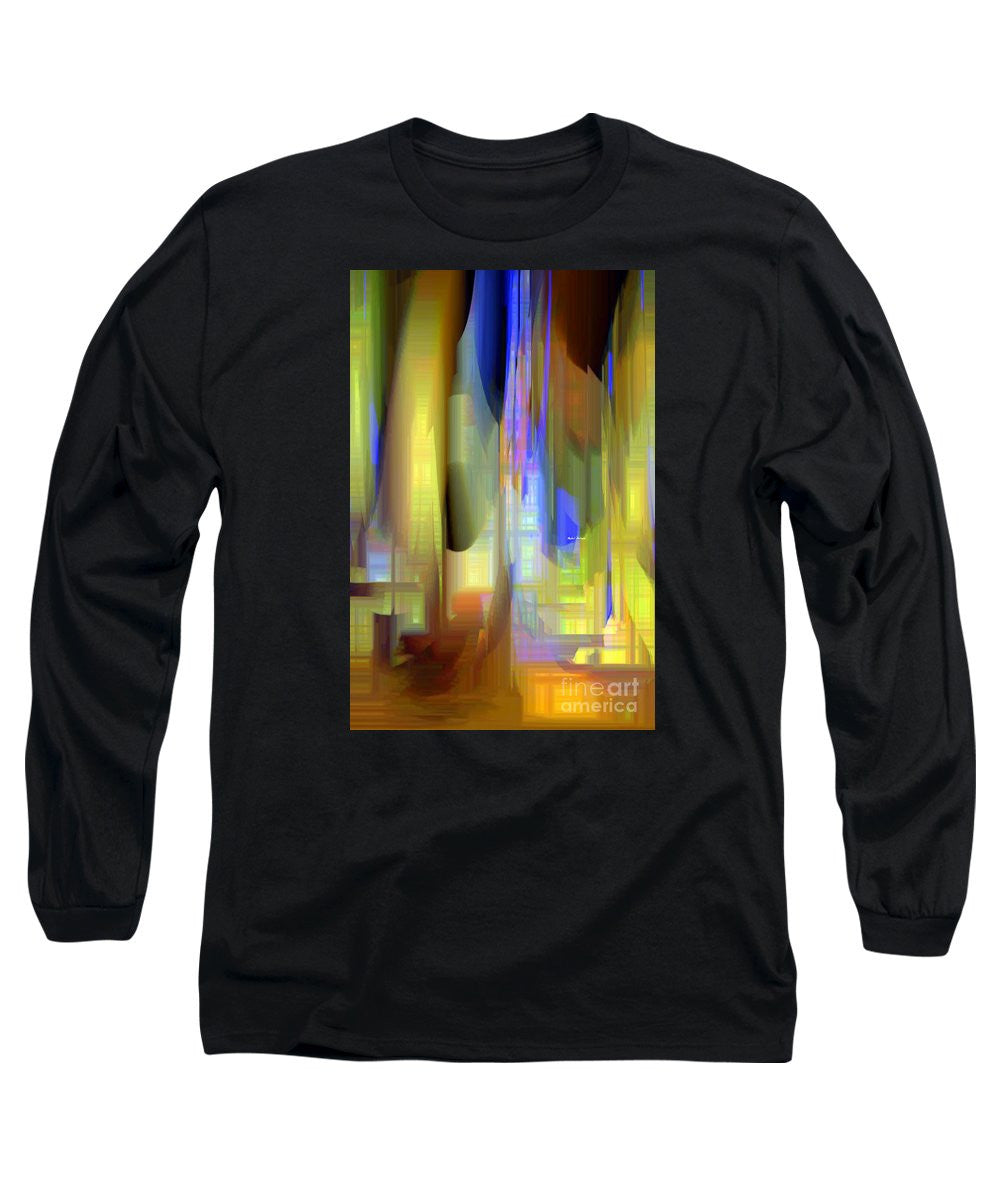 Long Sleeve T-Shirt - Abstract 9402