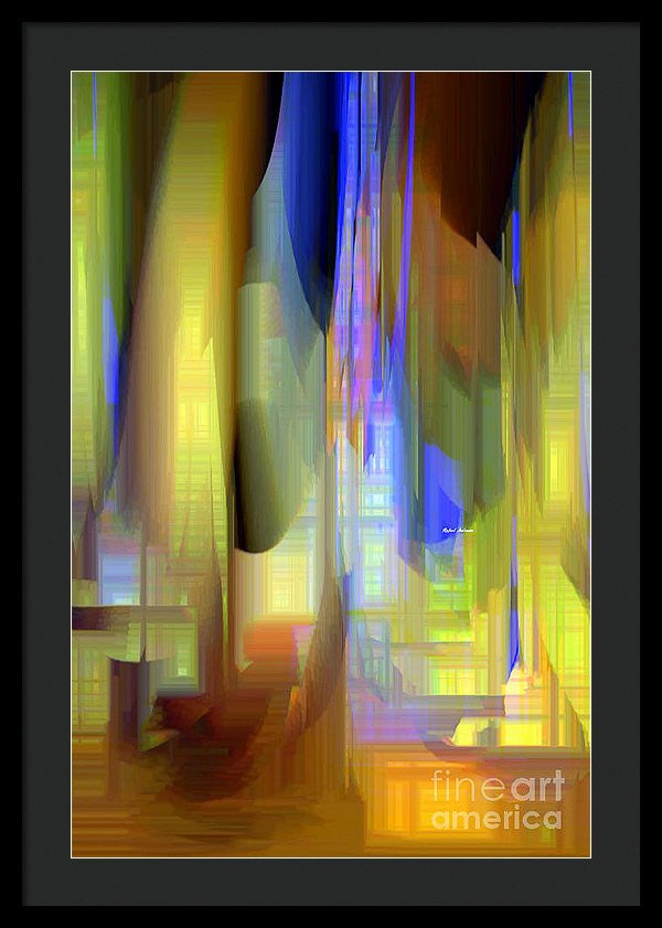 Framed Print - Abstract 9402