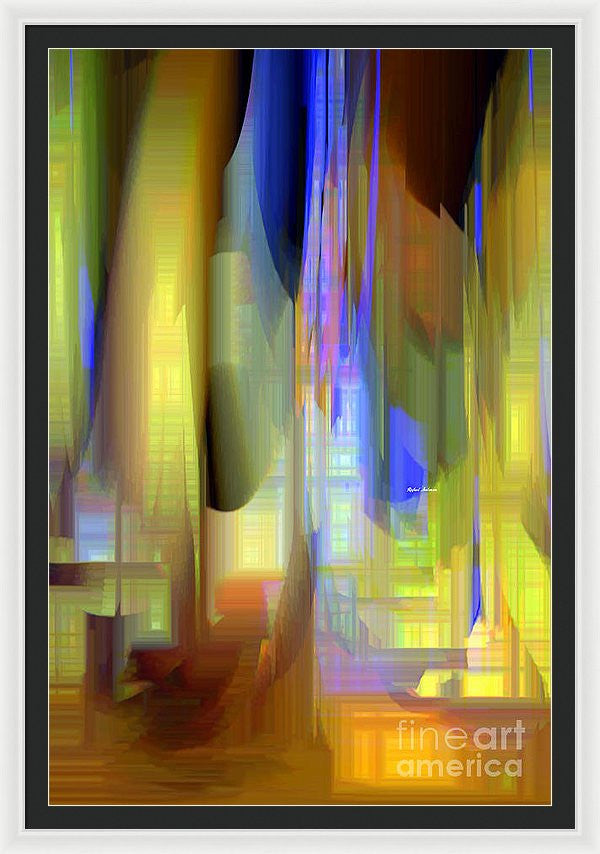 Framed Print - Abstract 9402