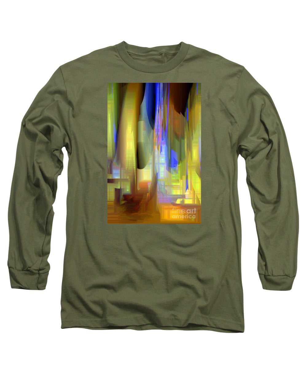 Long Sleeve T-Shirt - Abstract 9402