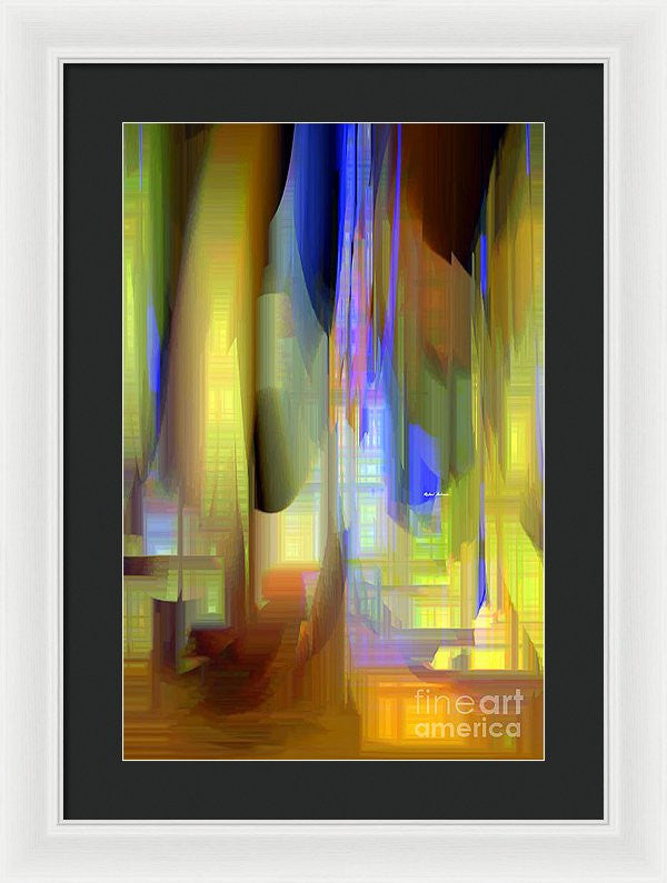 Framed Print - Abstract 9402