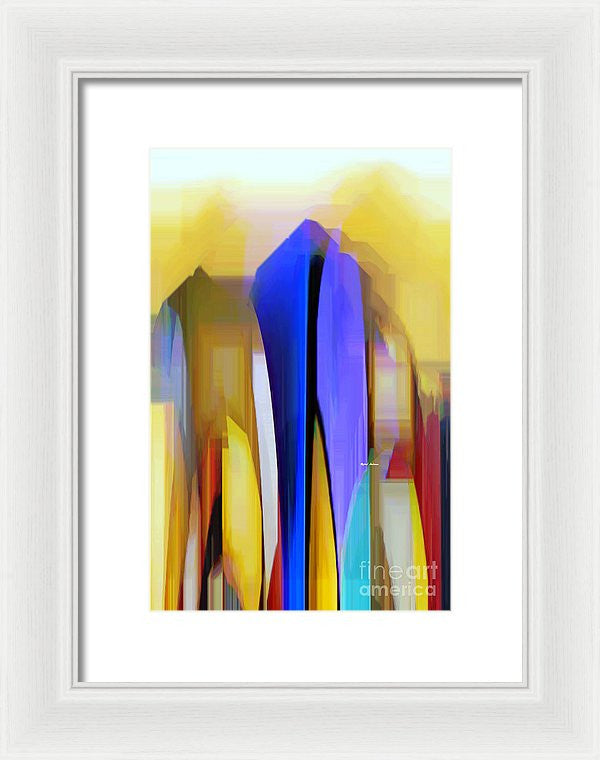 Framed Print - Abstract 9403