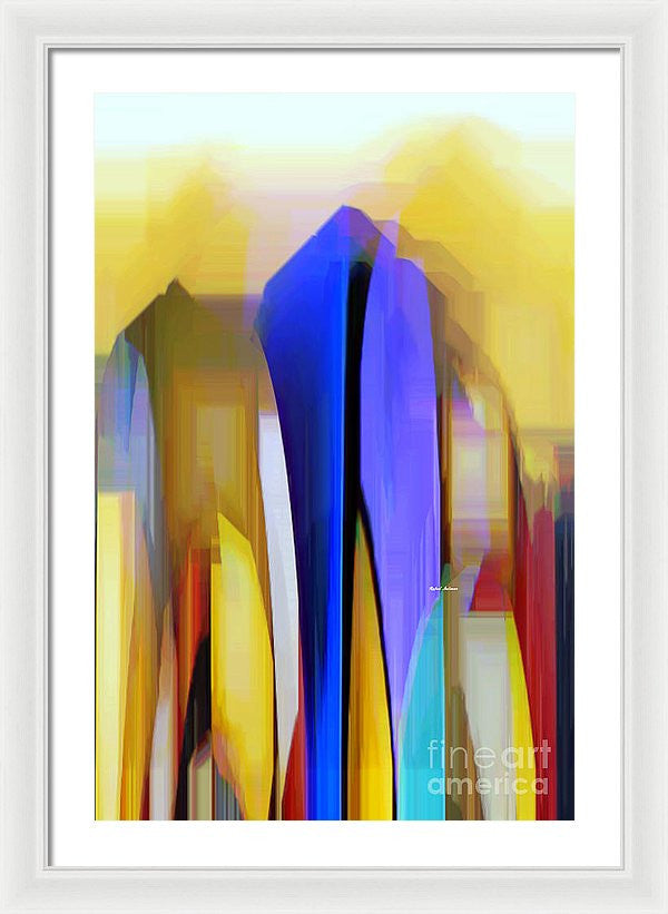 Framed Print - Abstract 9403