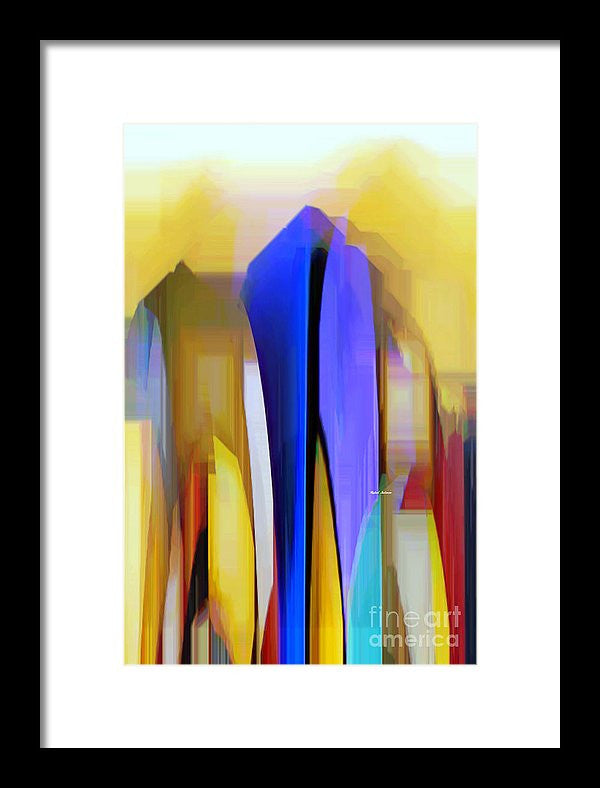 Framed Print - Abstract 9403