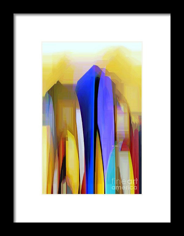 Framed Print - Abstract 9403