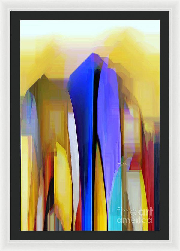 Framed Print - Abstract 9403