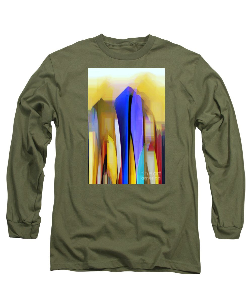 Long Sleeve T-Shirt - Abstract 9403