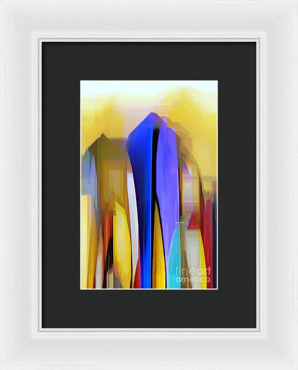 Framed Print - Abstract 9403