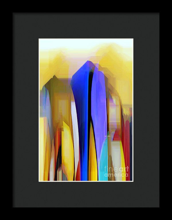 Framed Print - Abstract 9403